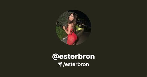 esterbron onlyfans|Esterbron